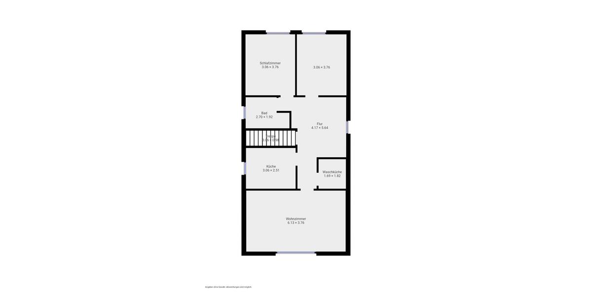 Dachgeschoßwohnung Wiesmoor - 3 Zimmer, 70 m&sup2;, 550&euro; | Angebot:26444287