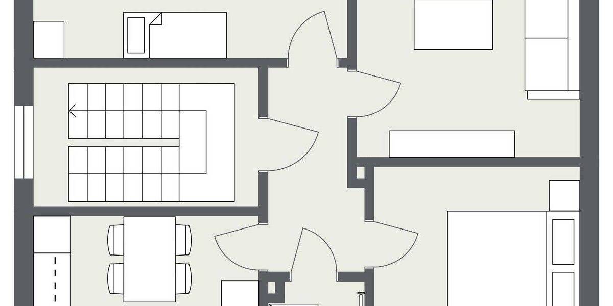 Etagenwohnung Schweinfurt Hochfeld-Steinberg - 3 Zimmer, 50 m&sup2;, 380&euro; | Angebot:26818984