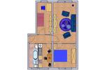 Etagenwohnung Frankenberg (Sachsen) - 3 Zimmer, 57 m&sup2;, 315&euro; | Angebot:10004530