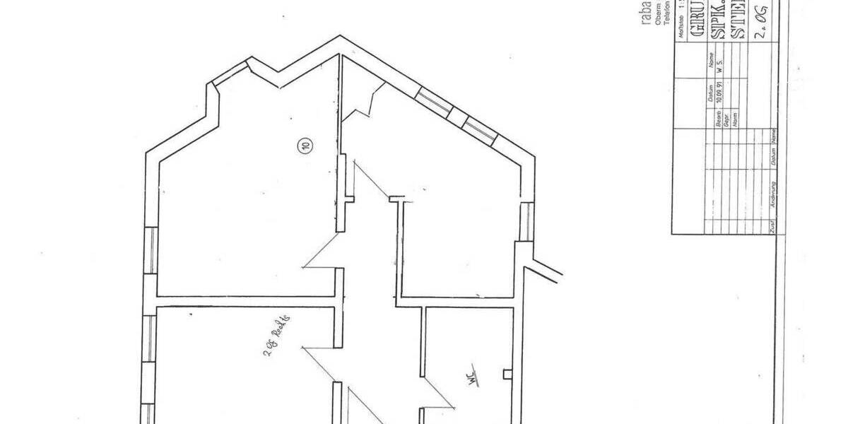 Etagenwohnung Bad Langensalza - 2 Zimmer, 80 m&sup2;, 430&euro; | Angebot:25677774