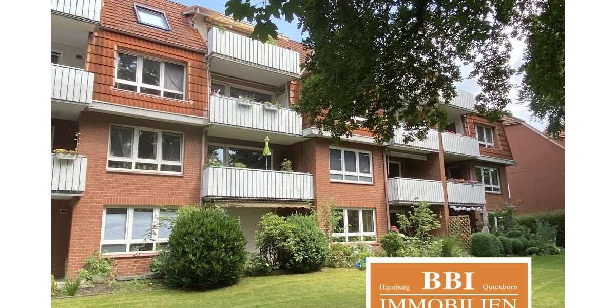 Etagenwohnung Quickborn - 3 Zimmer, 95 m&sup2;, 1.180&euro; | Angebot:27284223