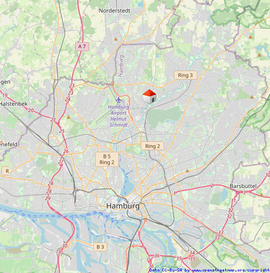 Etagenwohnung Hamburg / Hummelsbüttel Hummelsbüttel - 3 Zimmer, 90 m&sup2;, 1.690&euro; | Angebot:26204842