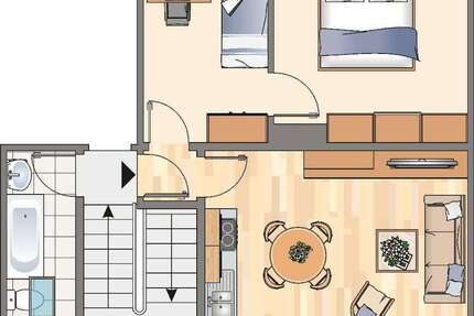 Wohnung zum Mieten in Bochum 279 € 41.82 m²