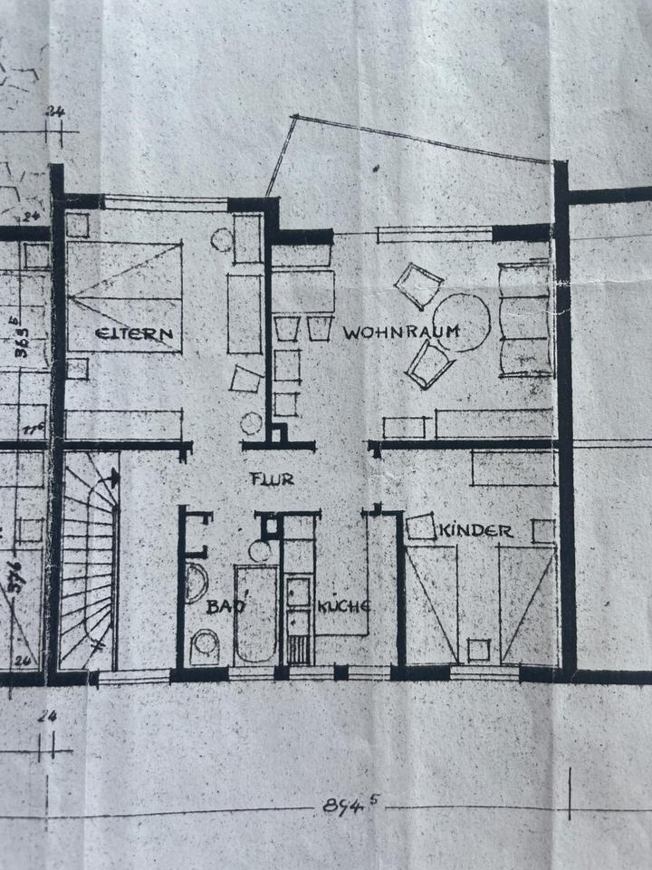 Erstbezug nach Modernisierung - 3-ZKB Wohnung 1.OG in KH Süd