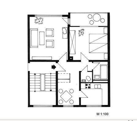 Etagenwohnung Fritzlar - 2 Zimmer, 58 m&sup2;, 446&euro; | Angebot:26806882