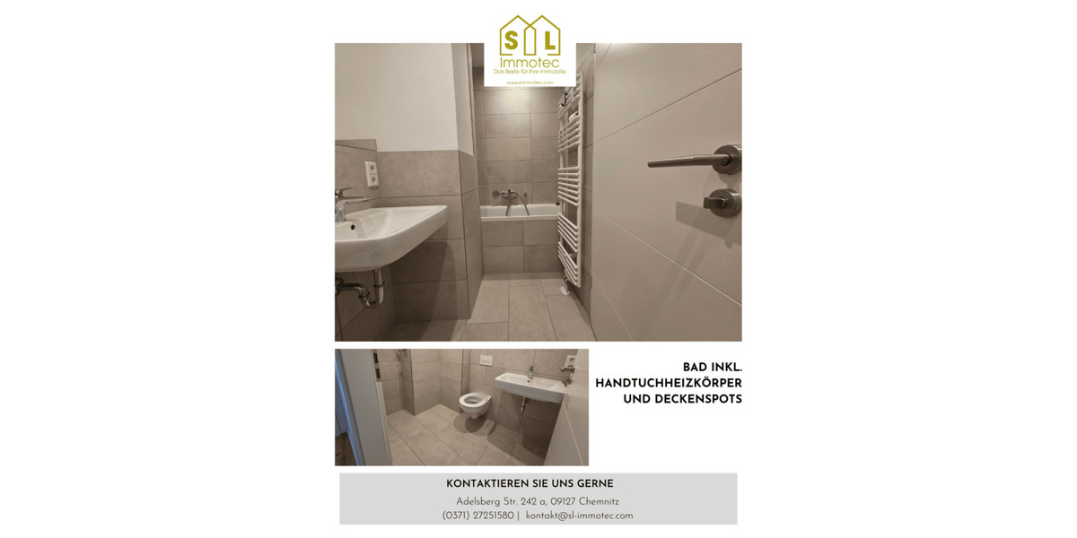 Etagenwohnung Chemnitz Sonnenberg - 4 Zimmer, 93 m&sup2;, 666&euro; | Angebot:26820091