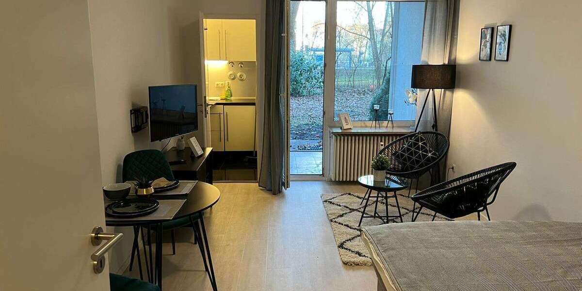 Etagenwohnung München Münchener Freiheit - 1 Zimmer, 28 m&sup2;, 1.150&euro; | Angebot:26179510