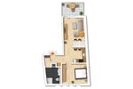 Etagenwohnung Rotenburg an der Fulda - 2 Zimmer, 58 m&sup2;, 625&euro; | Angebot:25378225