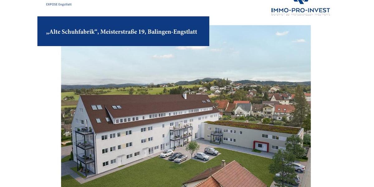 Etagenwohnung Balingen - 2 Zimmer, 61 m&sup2;, 865&euro; | Angebot:25976504