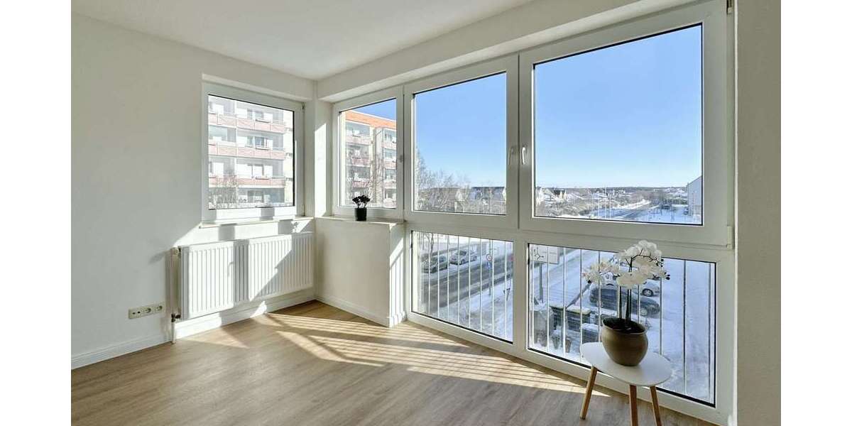 Etagenwohnung Waren (Müritz) - 2 Zimmer, 60 m&sup2;, 715&euro; | Angebot:25056565