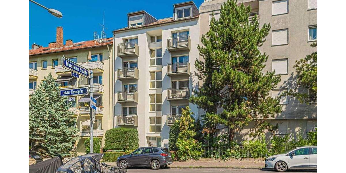 Etagenwohnung Frankfurt am Main Sachsenhausen - 2 Zimmer, 60 m&sup2;, 1.650&euro; | Angebot:25107450