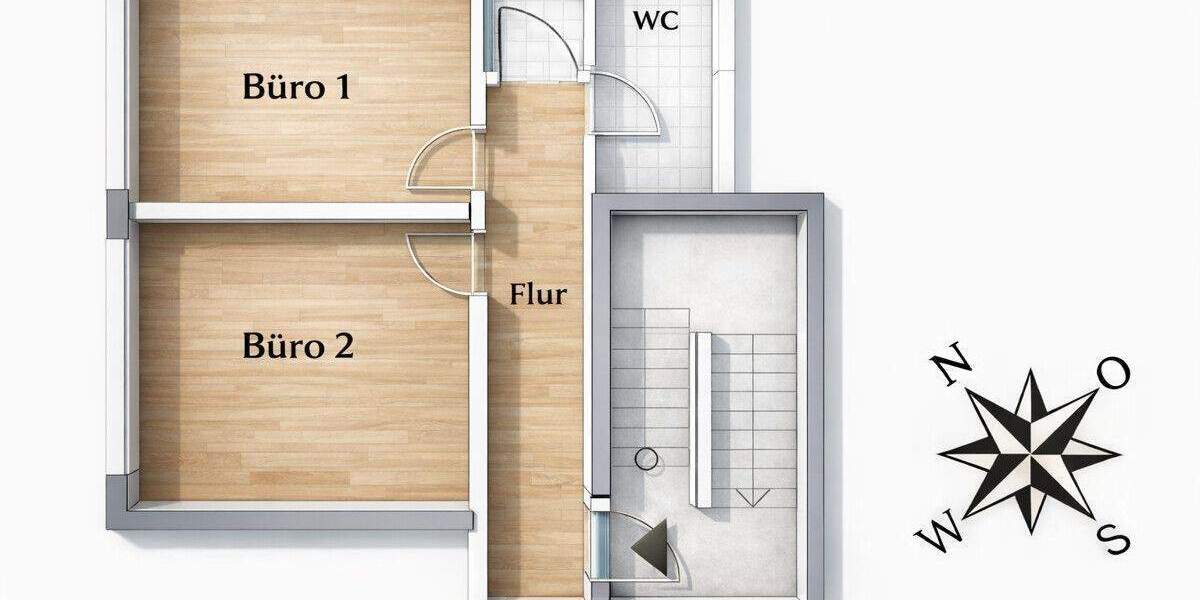 Gewerbeobjekt Penzberg - 2 Zimmer, 43 m&sup2;, 495&euro; | Angebot:25688418