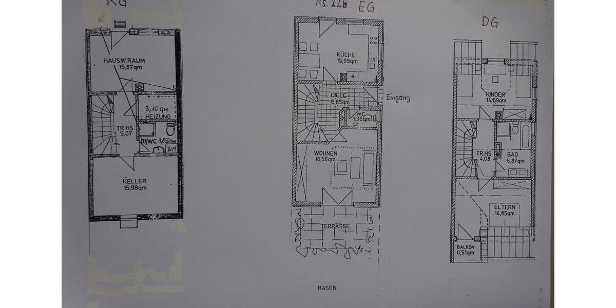 Reihenhaus Wasserburg am Inn - 4 Zimmer, 116 m&sup2;, 1.490&euro; | Angebot:25843853