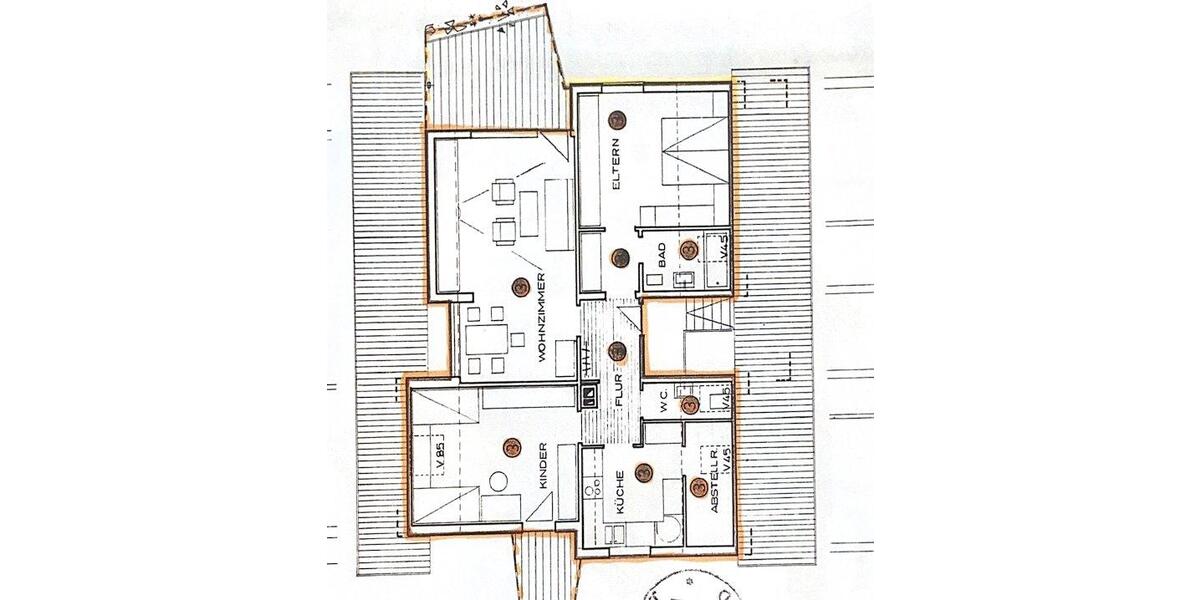 Dachgeschoßwohnung Nagold - 3 Zimmer, 92 m&sup2;, 900&euro; | Angebot:26632309
