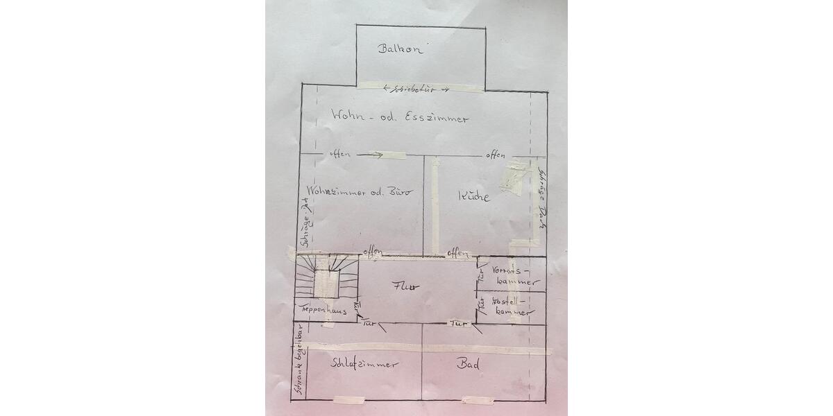 Dachgeschoßwohnung Gaggenau - 2 Zimmer, 115 m&sup2;, 1.050&euro; | Angebot:25990823