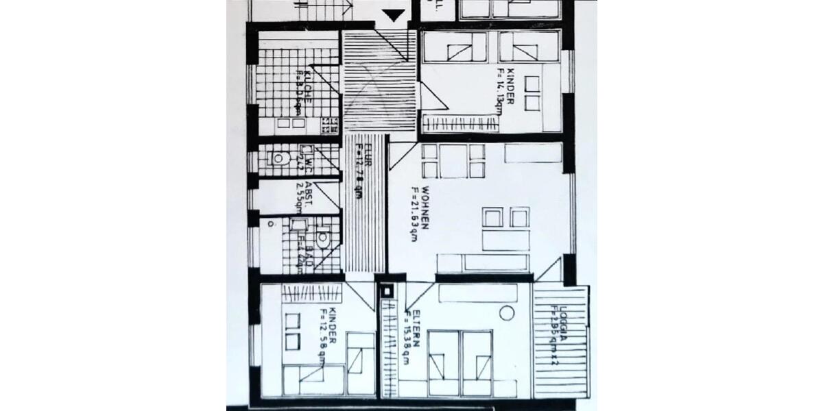 Wohnung zu Vermieten zimmer