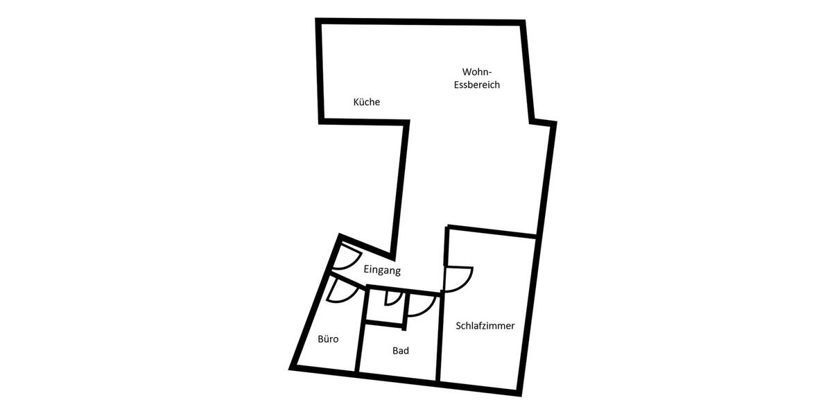 Dachgeschoßwohnung Schwaigern - 3 Zimmer, 90 m&sup2;, 750&euro; | Angebot:24428016