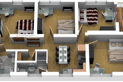 Wohnen auf Zeit Oldenburg Ziegelhof - 1 Zimmer, 16 m&sup2;, 550&euro; | Angebot:25079841
