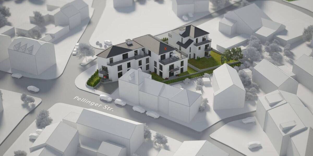 Etagenwohnung Trier Weismark-Feyen - 2 Zimmer, 95 m&sup2;, 1.440&euro; | Angebot:25680841