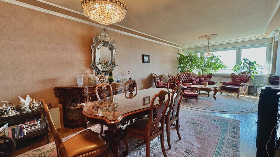 Möblierte 4-Zimmer-Wohnung mit Main- und Skylineblick im beliebten Offenbach Main Park 4 zimmer