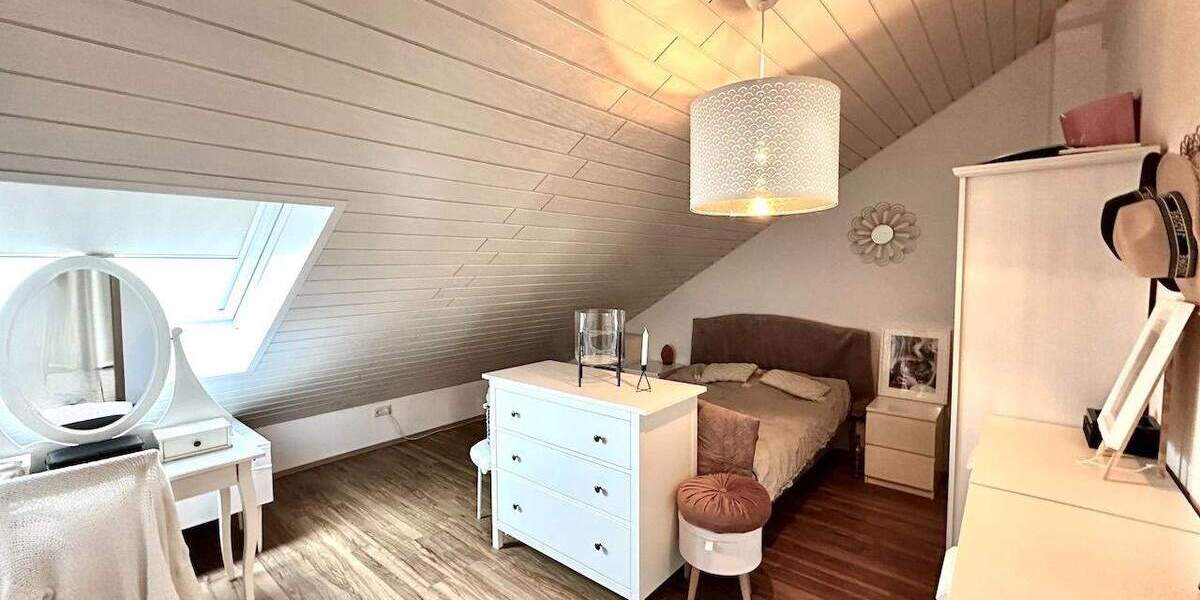 Gut geschnittene Dachgeschosswohnung in beliebter Wohnlage 2 zimmer