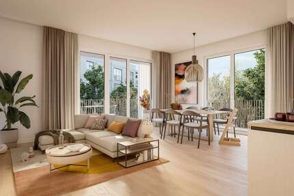 Wohnung Oberschleißheim - 3 Zimmer, 87 m&sup2;, 1.840&euro; | Angebot:25914095