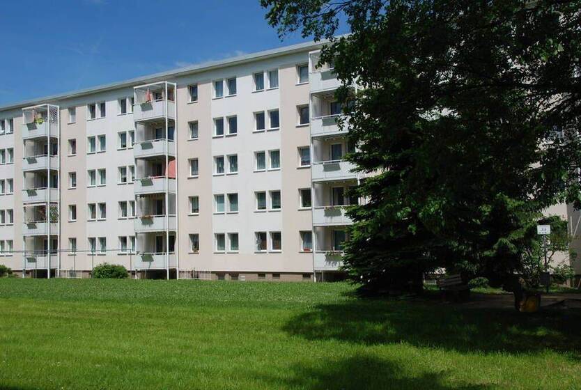 3-Raum-Wohnung mit Balkon in begrünter Wohnlage