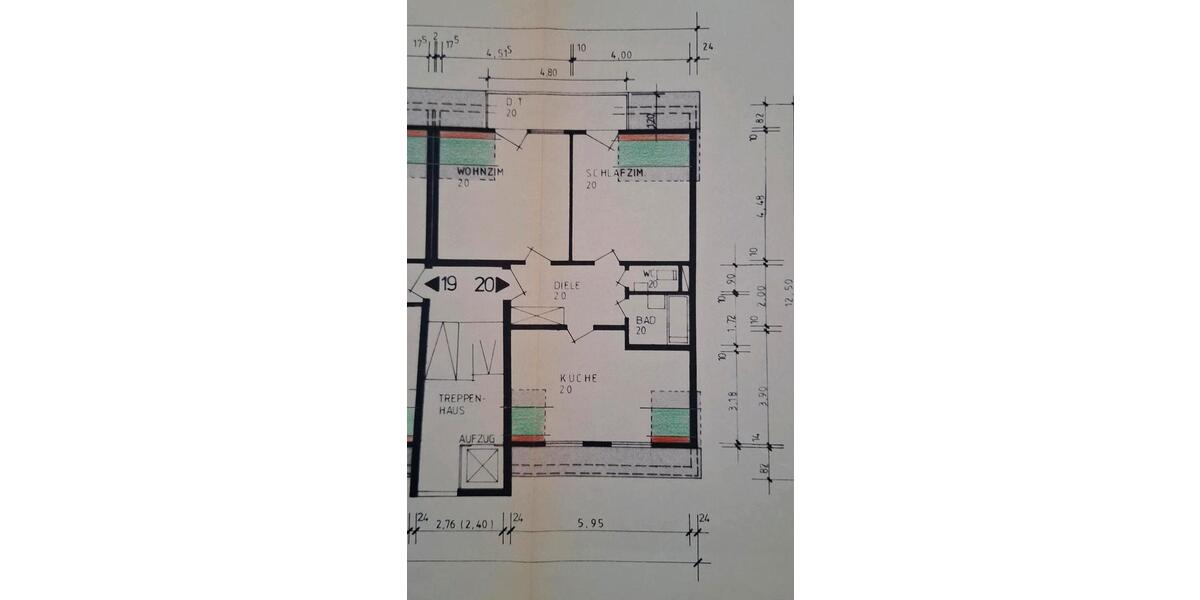 Dachgeschoßwohnung Landau in der Pfalz - 2 Zimmer, 68 m&sup2;, 930&euro; | Angebot:26506352