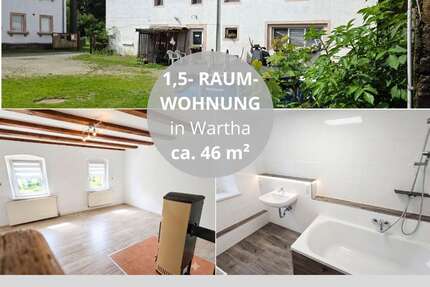Wohnung Wartha Wartha - 2 Zimmer, 46 m&sup2;, 250&euro; | Angebot:27302284
