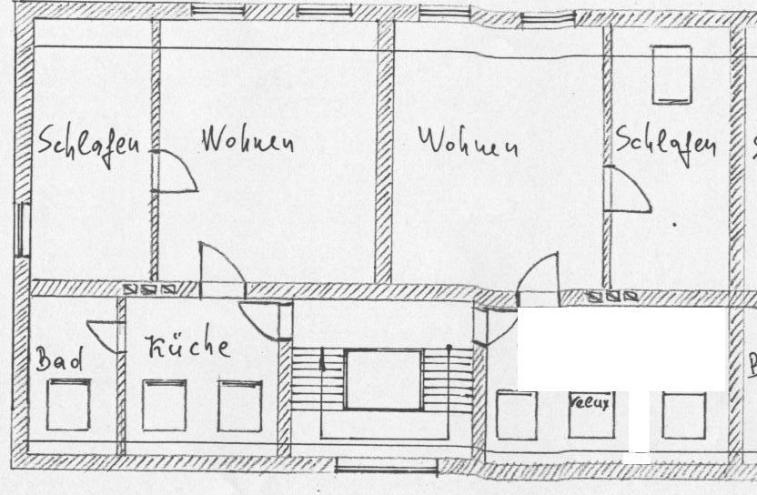 Dachgeschoßwohnung Lauchhammer - 5 Zimmer, 80 m&sup2;, 485&euro; | Angebot:26705122