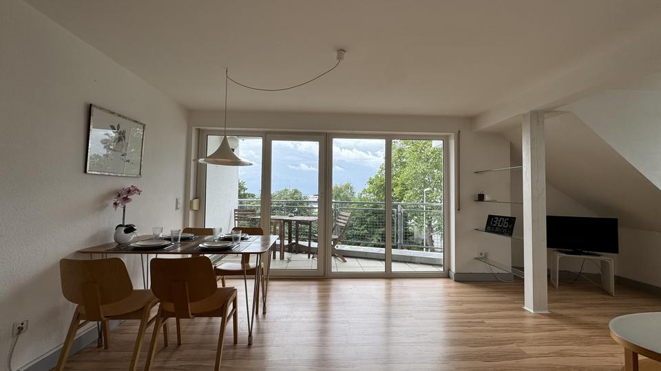 Maisonettenwohnung Wiesbaden Mainz-Amöneburg - 2 Zimmer, 75 m&sup2;, 1.500&euro; | Angebot:26442081