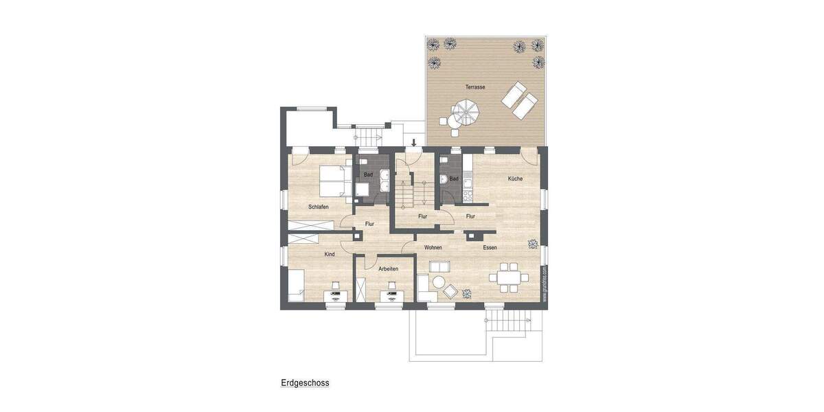Etagenwohnung Dresden Bühlau/Weißer Hirsch - 4 Zimmer, 144 m&sup2;, 2.385&euro; | Angebot:26156686