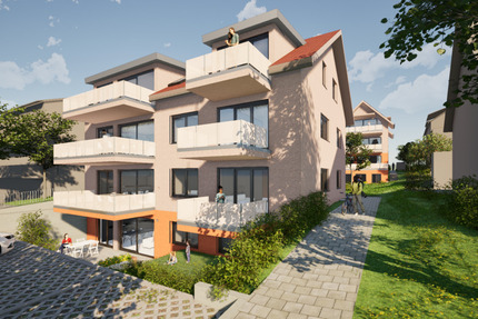 Lichtdurchflutet 4,5-Zimmer-NeubauWohnung im KfW-Effizienzhaus 40