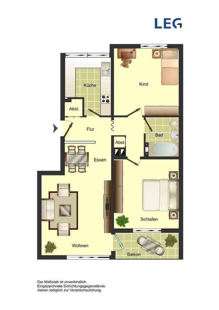 Wohnung zum Mieten in Köln 820 € 67.05 m²