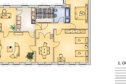 Wohnung Bitterfeld-Wolfen Bitterfeld - 5 Zimmer, 125 m&sup2;, 1.000&euro; | Angebot:26419946