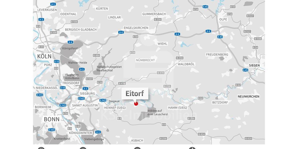 Etagenwohnung Eitorf - 3 Zimmer, 93 m&sup2;, 1.209&euro; | Angebot:25990255