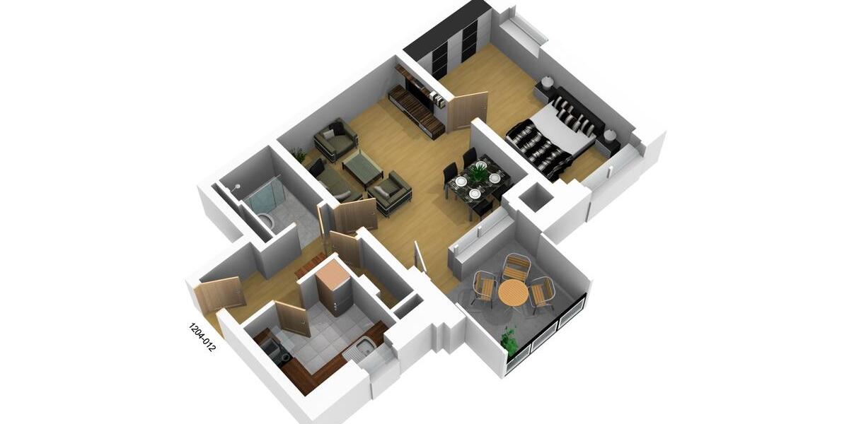 ***TOP modernisierte Wohnung mit Balkon und ebenerdiger Dusche*** 2 zimmer