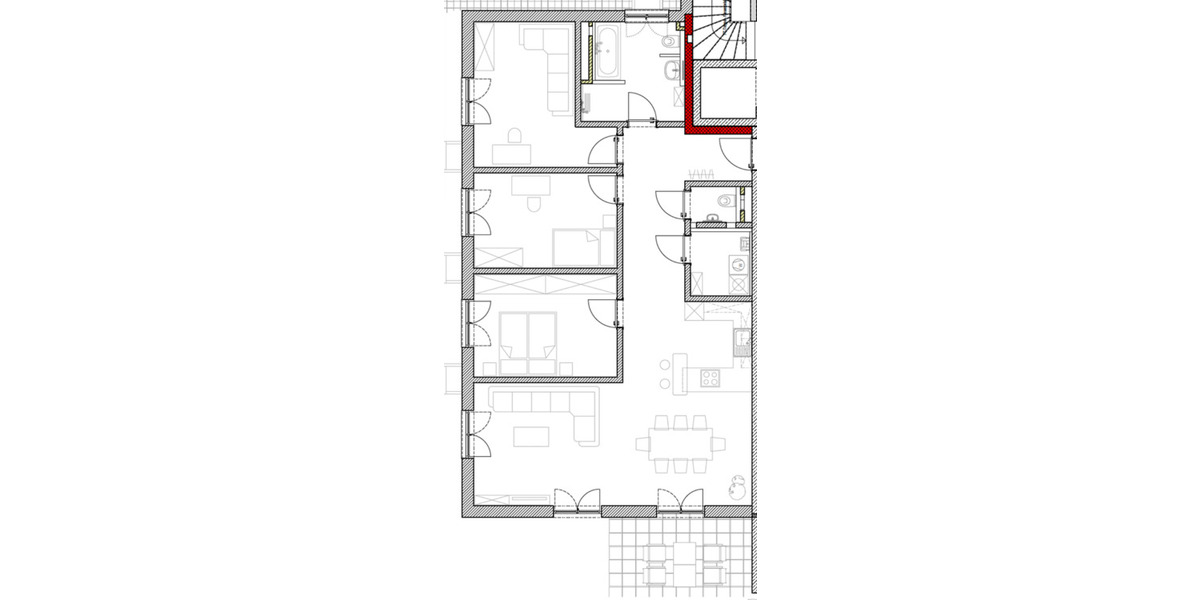 Erdgeschoßwohnung Landsberg am Lech Ellighofen - 4 Zimmer, 125 m&sup2;, 1.585&euro; | Angebot:24377219