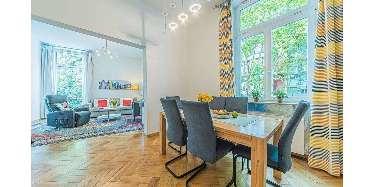 Etagenwohnung Frankfurt am Main Sachsenhausen - 2 Zimmer, 62 m&sup2;, 1.700&euro; | Angebot:26076041