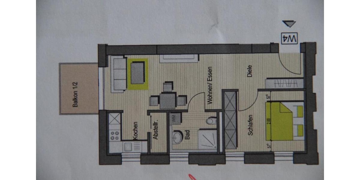 sehr schöne, helle 2-ZKB-Wohnung - Bobingen Zentrum 2 zimmer