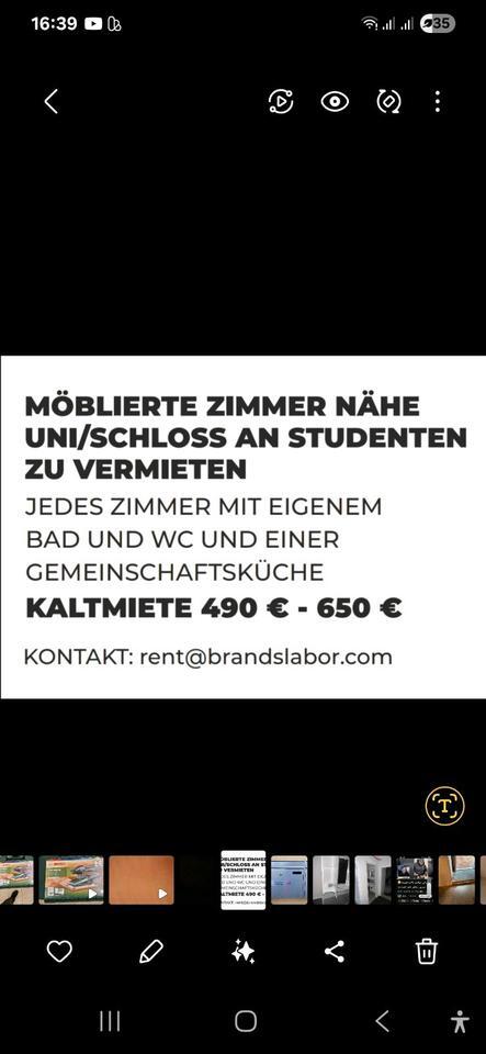Wohnungen in Mannheim zimmer