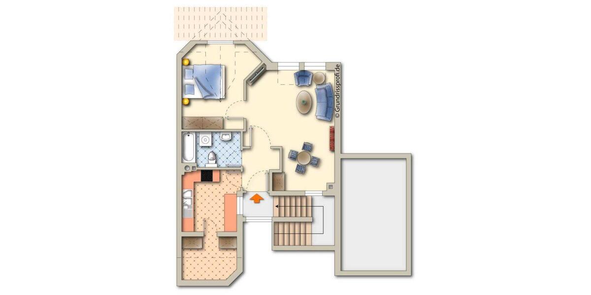 Etagenwohnung Koblenz Arenberg-Immendorf - 600&euro; | Angebot:26047386