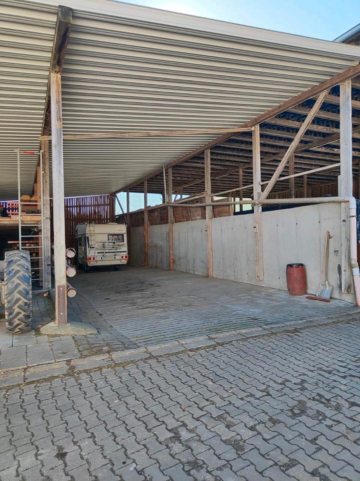 Stellplatz für Wohnwagen