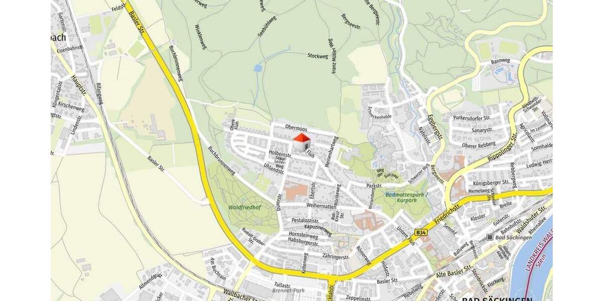 Ihr neues Zuhause in Bad Säckingen mit perfekter Lage | 3,5 Zimmer, Balkon & Außenstellplatz 3 zimmer