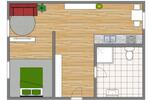 Erdgeschoßwohnung Burg - 1 Zimmer, 40 m&sup2;, 360&euro; | Angebot:26477931