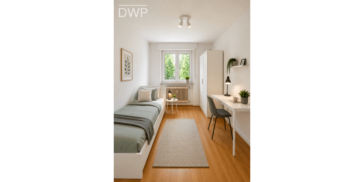 Etagenwohnung Frankfurt am Main Nord-Ost - 4 Zimmer, 69 m&sup2;, 1.900&euro; | Angebot:26759412