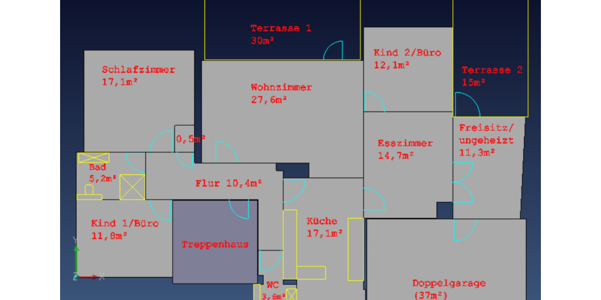 Erdgeschoßwohnung Bielefeld Heepen - 5 Zimmer, 147 m&sup2;, 1.450&euro; | Angebot:24853240