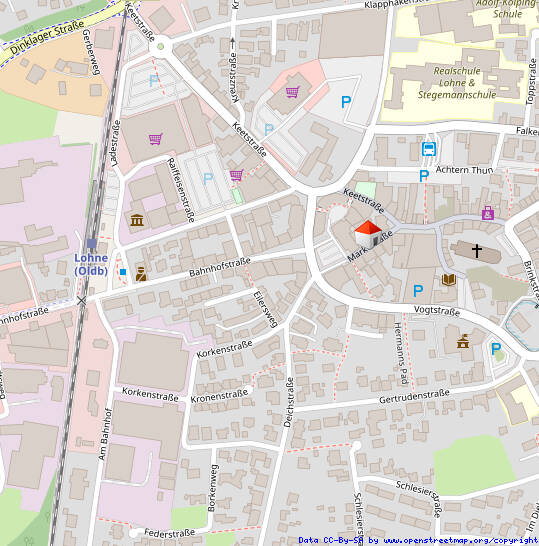 Etagenwohnung Lohne (Oldenburg) Lohne - 4 Zimmer, 93 m&sup2;, 630&euro; | Angebot:26117646