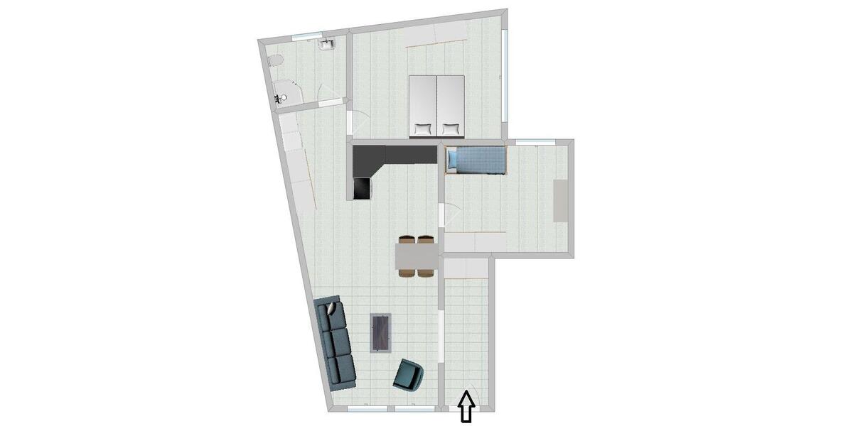 Erdgeschoßwohnung Hennef (Sieg) - 3 Zimmer, 75 m&sup2;, 930&euro; | Angebot:26561688
