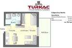 Etagenwohnung Hüttenberg - 1 Zimmer, 35 m&sup2;, 530&euro; | Angebot:26182563
